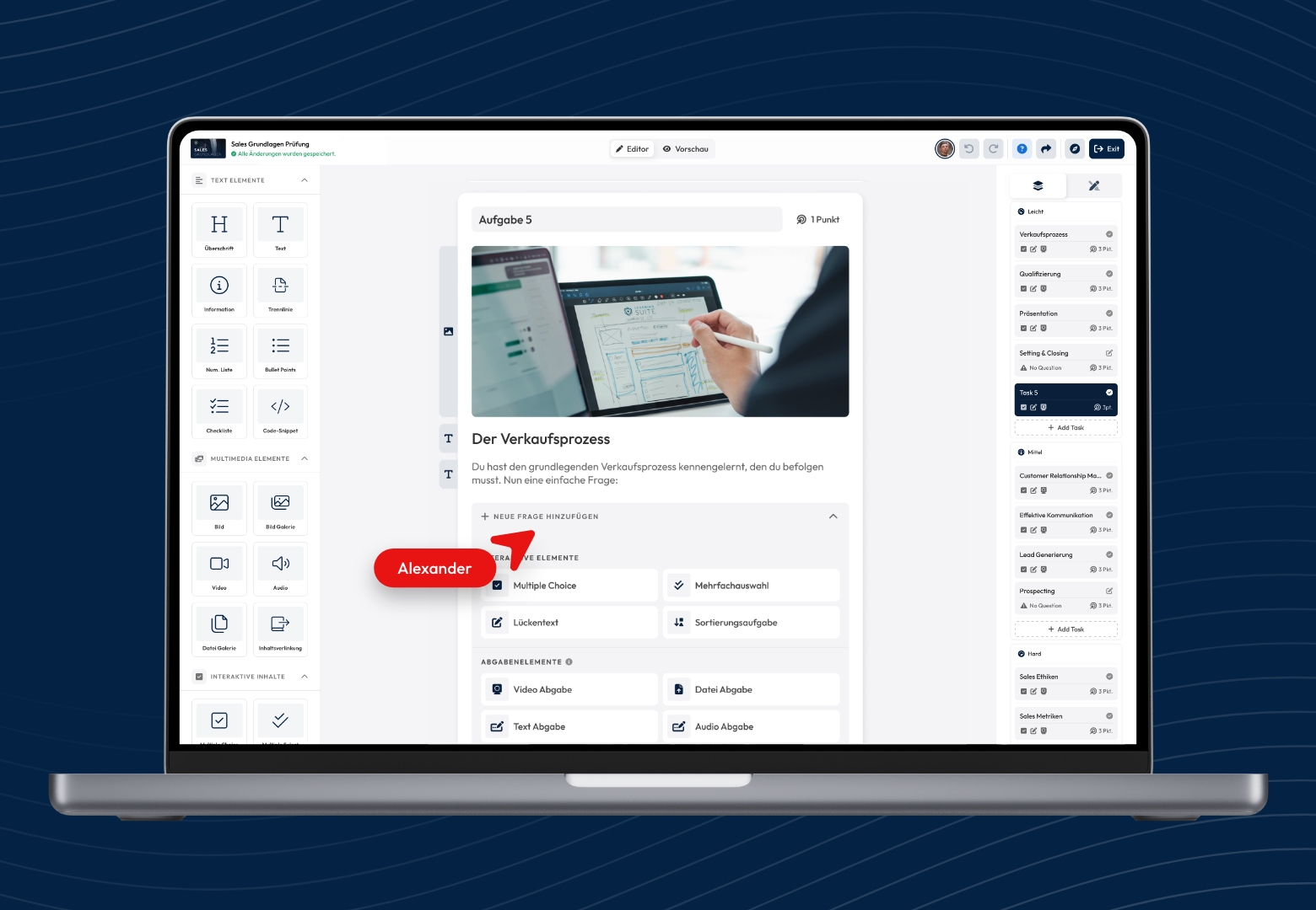 Umfangreiche Digitale Prüfungen Ganz Einfach Mit Learningsuite